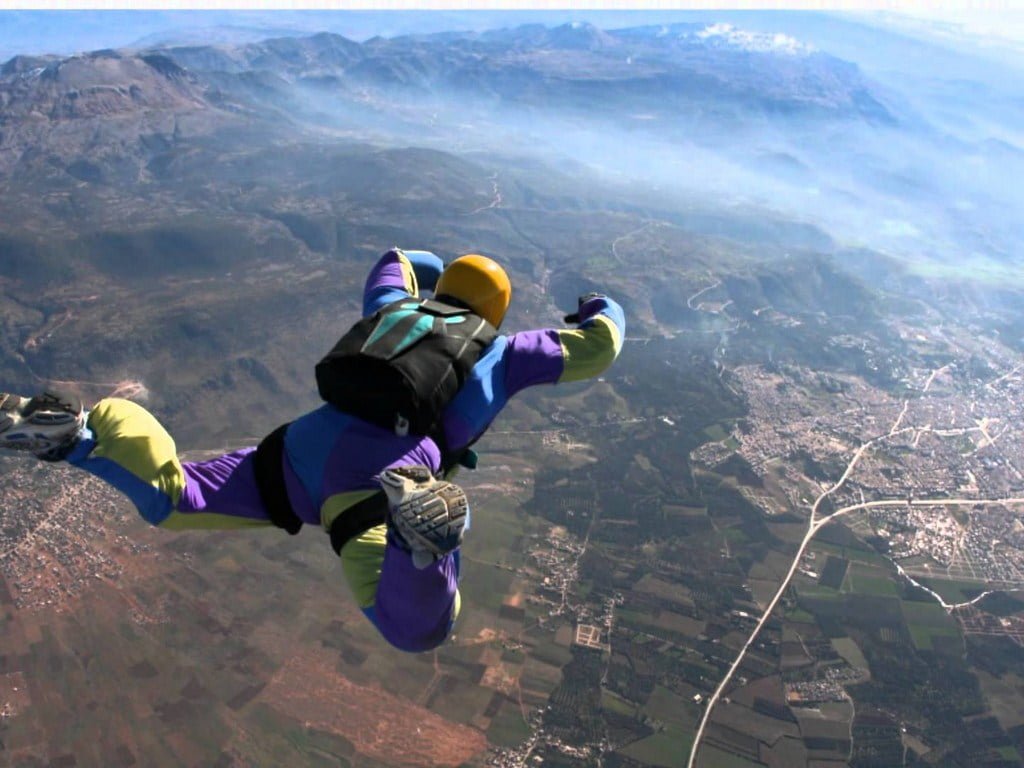 Free Fall Parachute Jump Over Marrakech Atlas Mountains - Funny Excursions