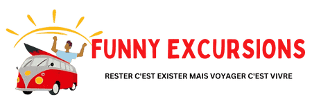 FUNNY EXCURSIONS RESTER C'EST EXISTER MAIS VOYAGER C'EST VIVRE