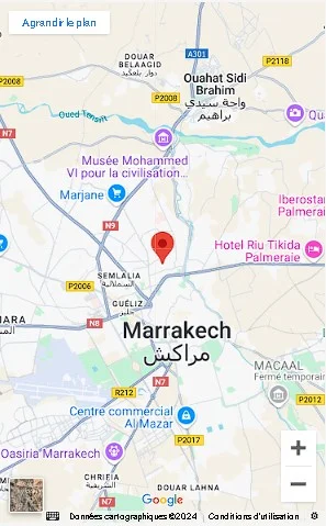 Marrakech Map